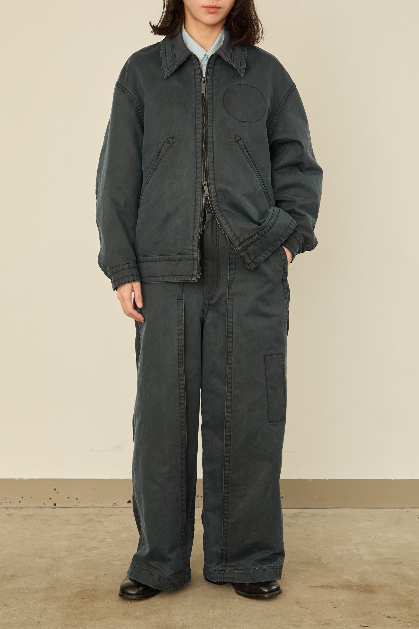 i'm here : " DOCKING " JACKET : / BLACK