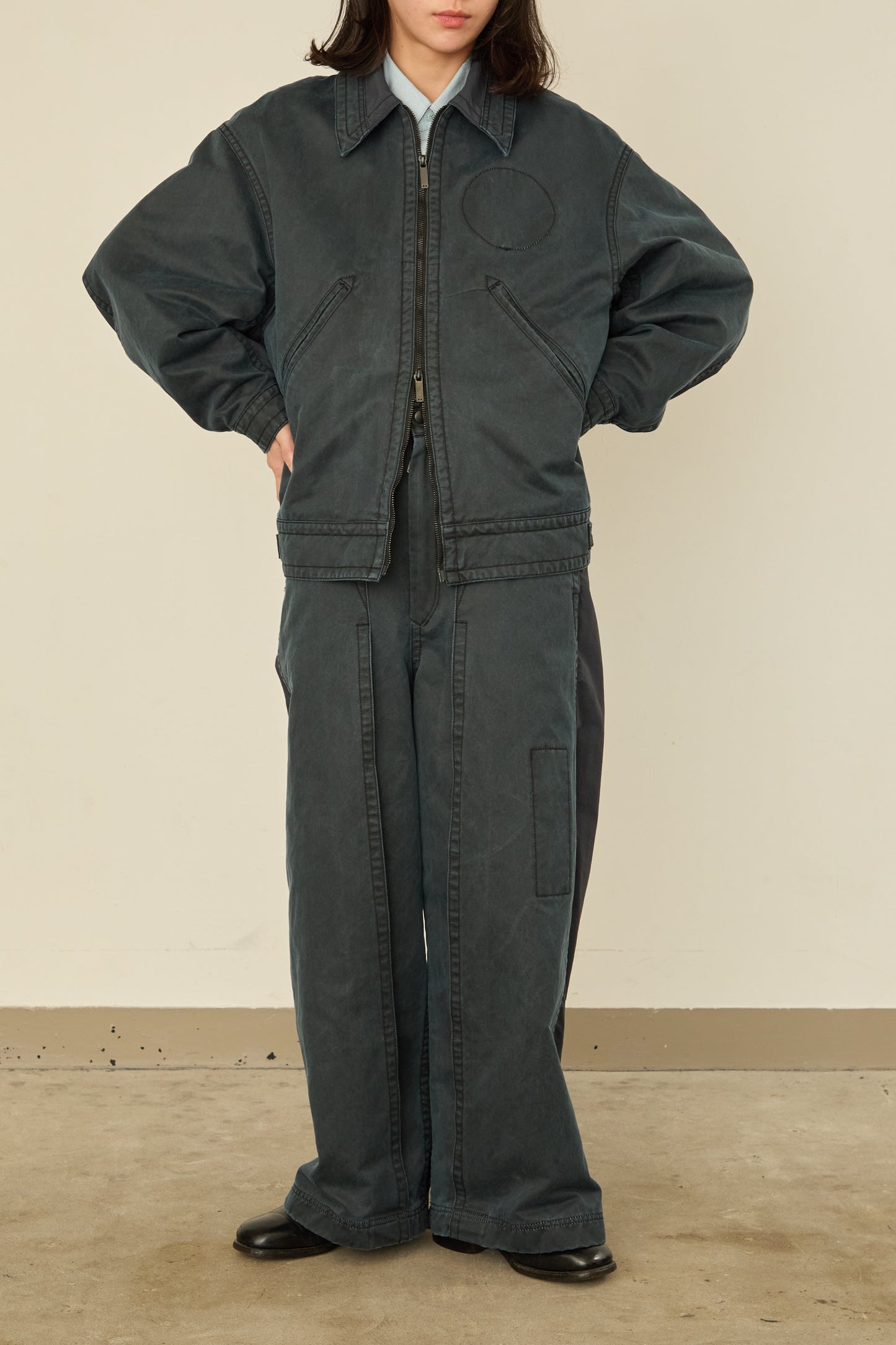 i'm here : " DOCKING " JACKET : / BLACK