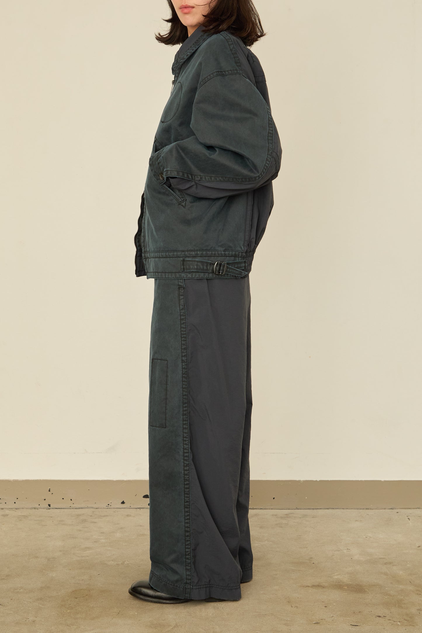 i'm here : " DOCKING " JACKET : / BLACK