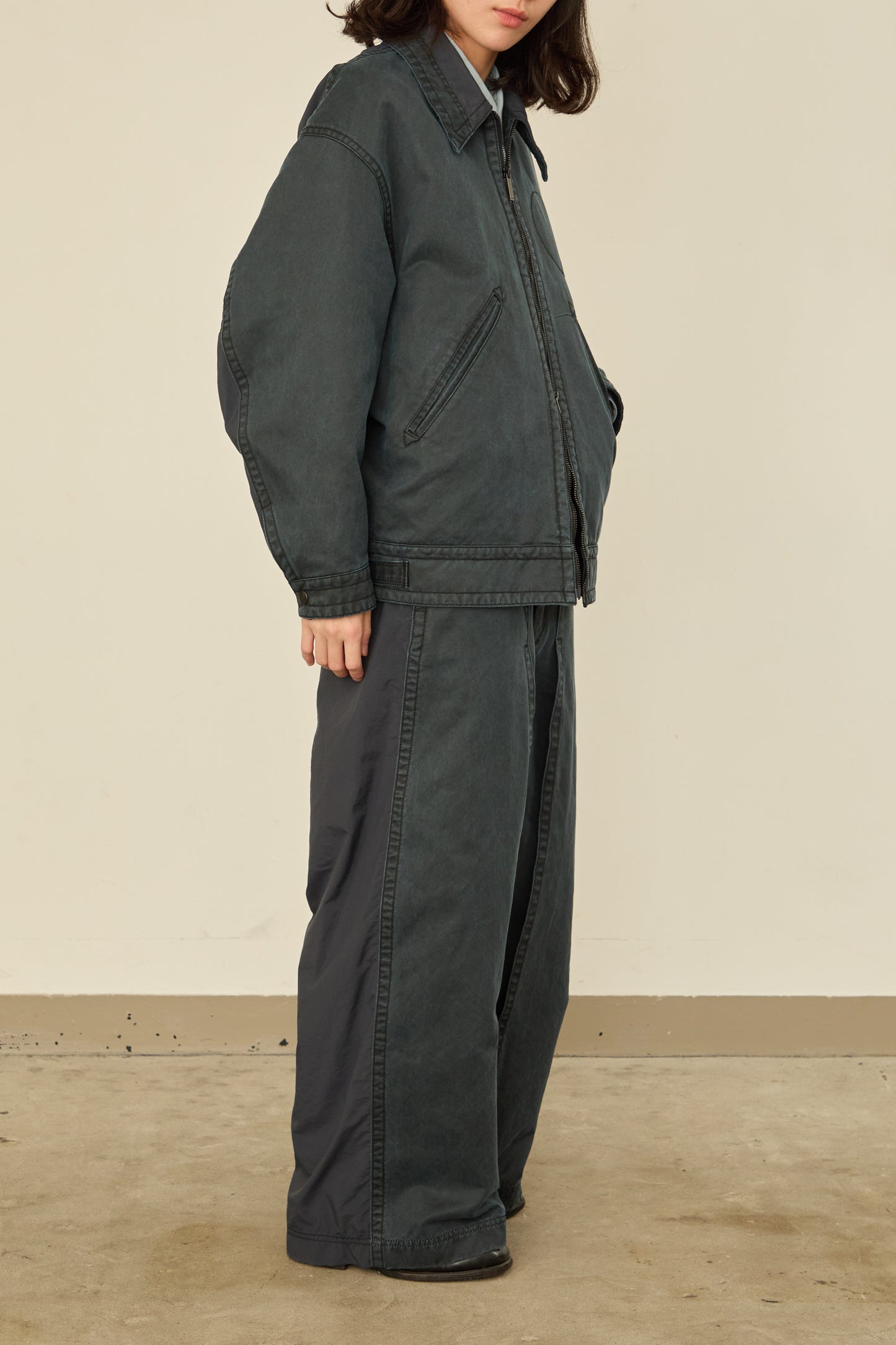 i'm here : " DOCKING " JACKET : / BLACK