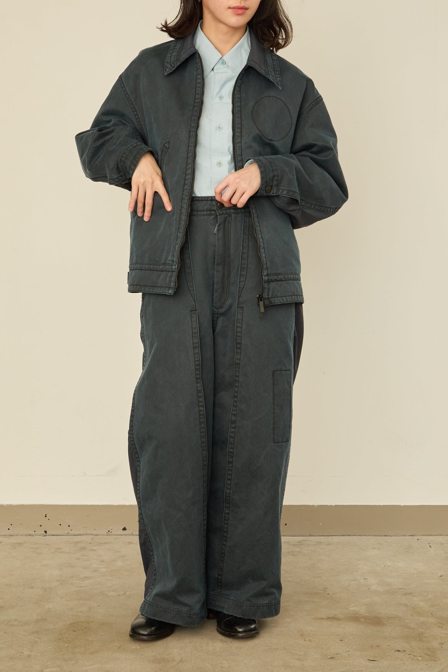 i'm here : " DOCKING " JACKET : / BLACK