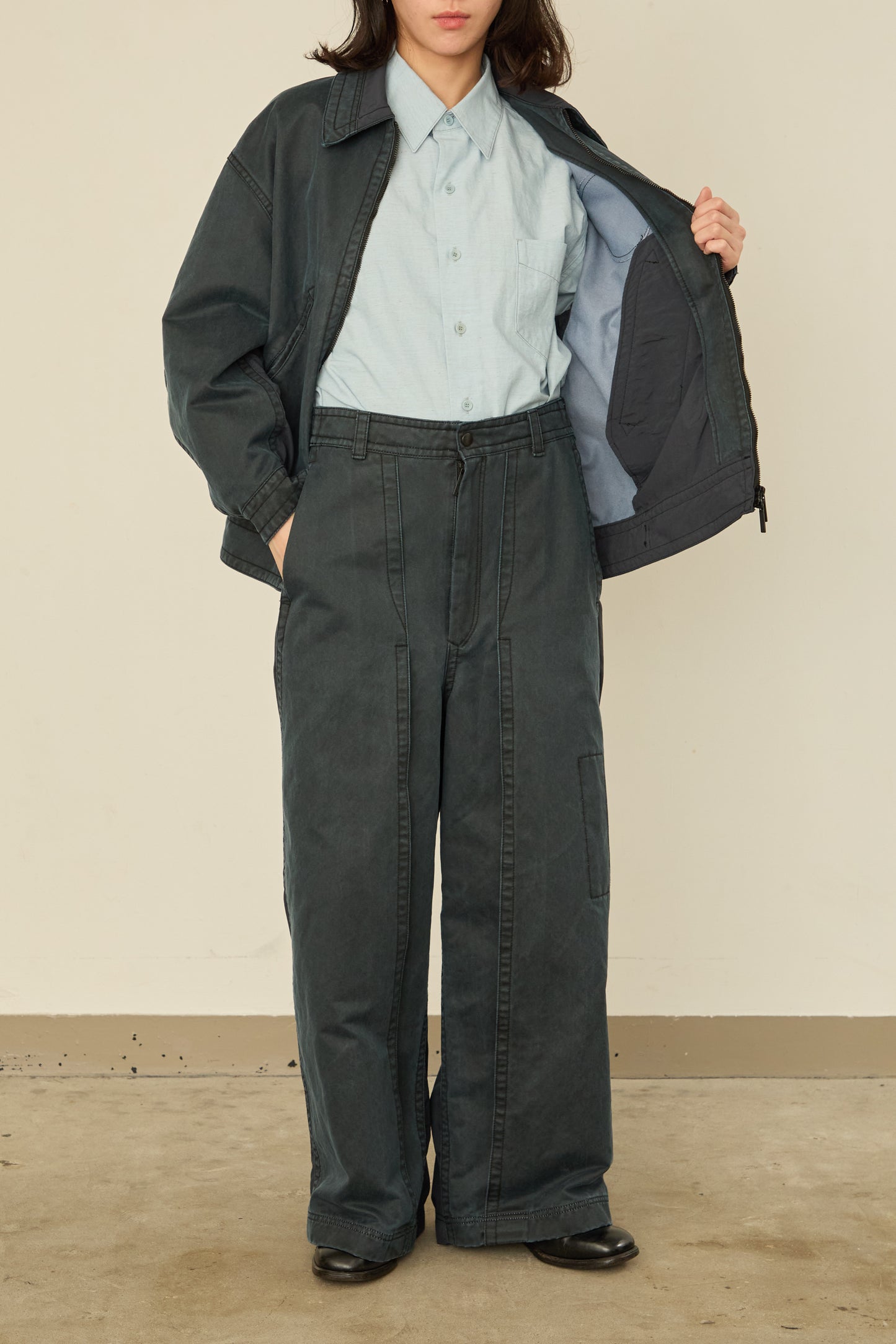 i'm here : " DOCKING " JACKET : / BLACK