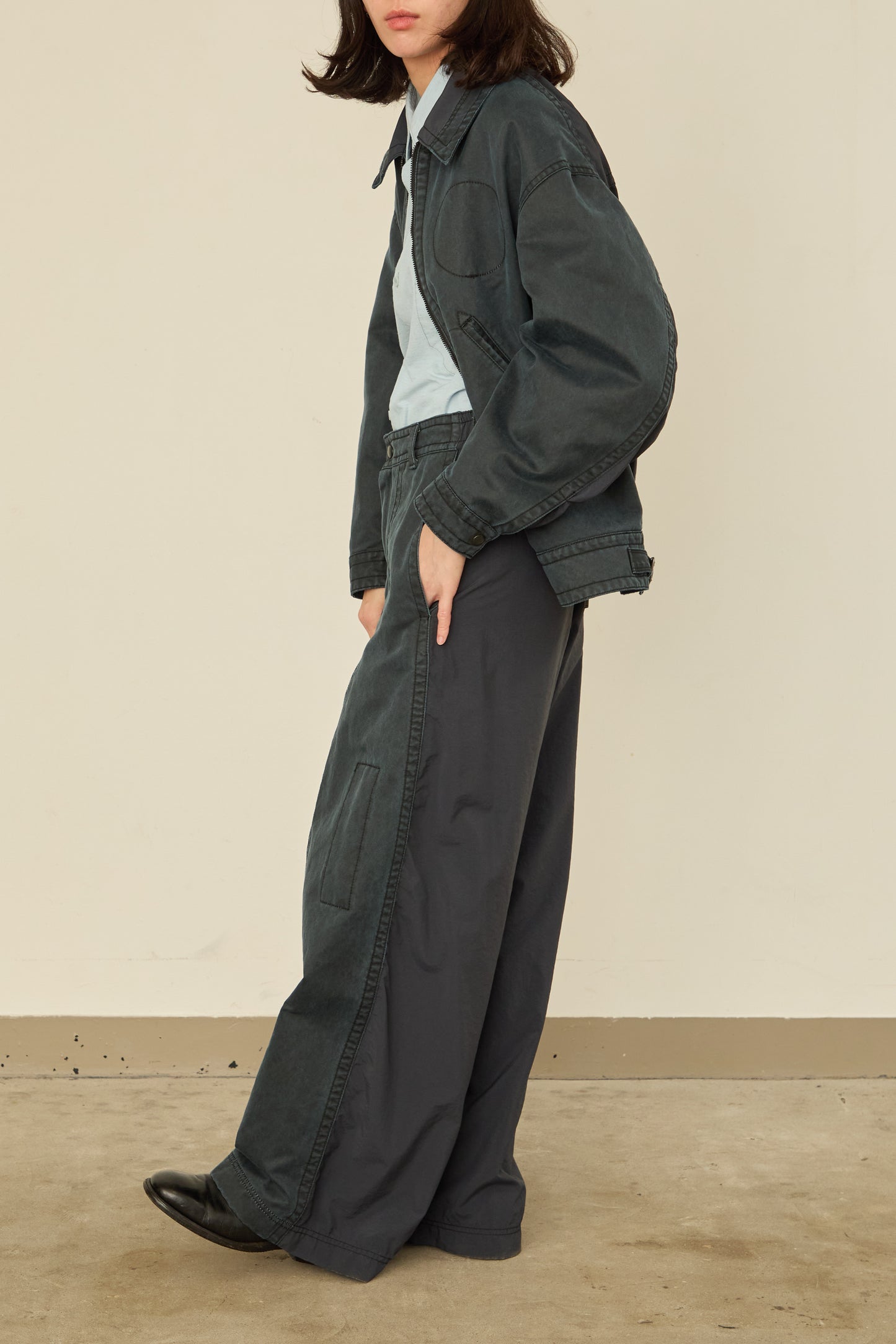 i'm here : " DOCKING " JACKET : / BLACK