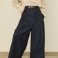 i'm here : " BOX " DENIM PANTS : / BLUE