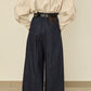 i'm here : " BOX " DENIM PANTS : / BLUE