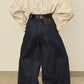 i'm here : " BOX " DENIM PANTS : / BLUE