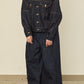 i'm here : " TWIST " SLEEVE DENIM JACKET : / BLUE