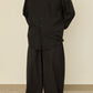 i'm here : " CUT OFF " SHIRT : / BLACK