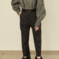 UN(I)FORM " SLIT " PANTS : / BLACK