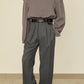 UN(I)FORM " SLIT " PANTS : / GRAY