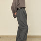 UN(I)FORM " SLIT " PANTS : / GRAY