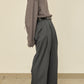 UN(I)FORM " SLIT " PANTS : / GRAY