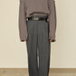 UN(I)FORM " SLIT " PANTS : / GRAY