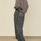 UN(I)FORM " SLIT " PANTS : / GRAY