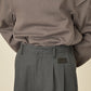 UN(I)FORM " SLIT " PANTS : / BROWN