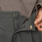 UN(I)FORM " SLIT " PANTS : / BROWN