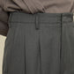 UN(I)FORM " SLIT " PANTS : / BROWN