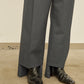 UN(I)FORM " SLIT " PANTS : / GRAY