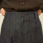 i'm here : " BOX " DENIM PANTS : / BLUE