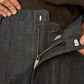 i'm here : " BOX " DENIM PANTS : / NAVY (RIGID)