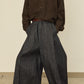 i'm here : " BOX " DENIM PANTS : / NAVY (RIGID)