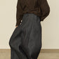 i'm here : " BOX " DENIM PANTS : / BLUE