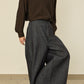 i'm here : " BOX " DENIM PANTS : / BLACK