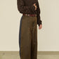 i'm here : " DOCKING " PANTS : / BROWN