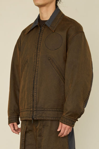 i'm here : " DOCKING " JACKET : / BROWN