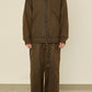 i'm here : " DOCKING " JACKET : / BROWN