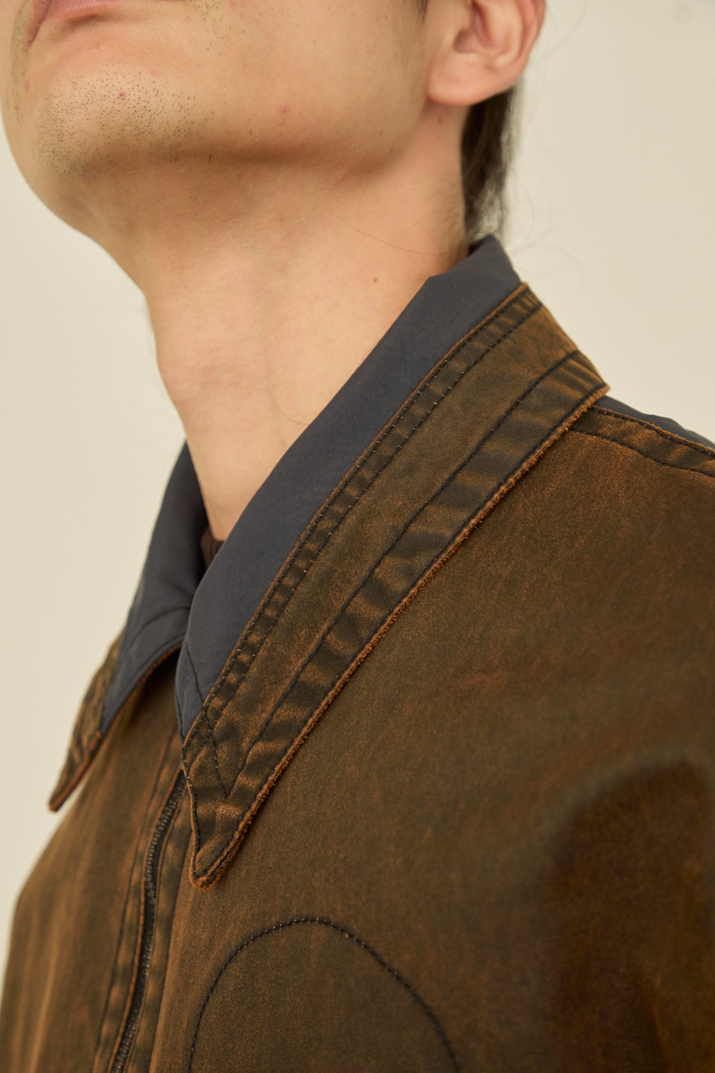 i'm here : " DOCKING " JACKET : / BROWN