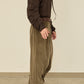 i'm here : " TWIST " CORDUROY PANTS : / BEIGE