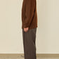 i'm here : " SWITCH " DRIVER`S KNIT : / BROWN