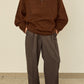 i'm here : " SWITCH " DRIVER`S KNIT : / BROWN