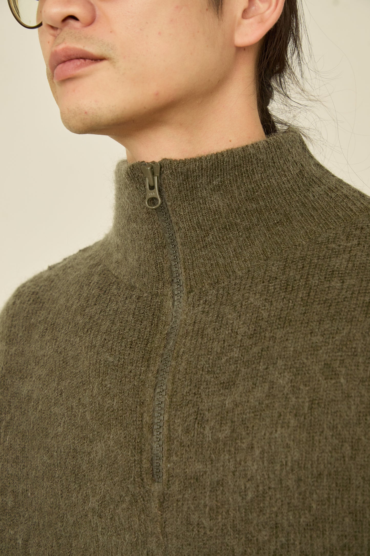 i'm here : " SWITCH " DRIVER`S KNIT : / BROWN