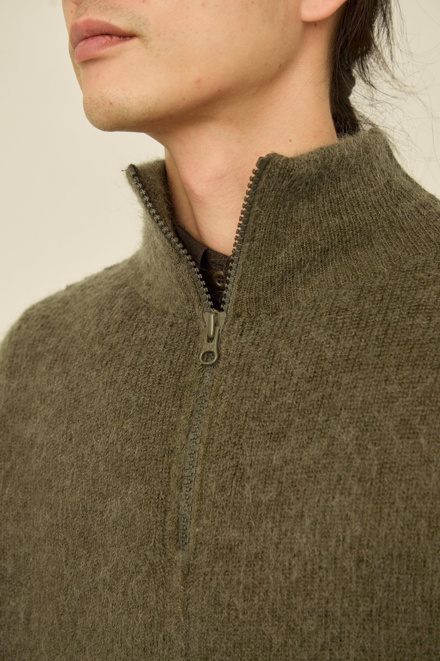 i'm here : " SWITCH " DRIVER`S KNIT : / BLACK