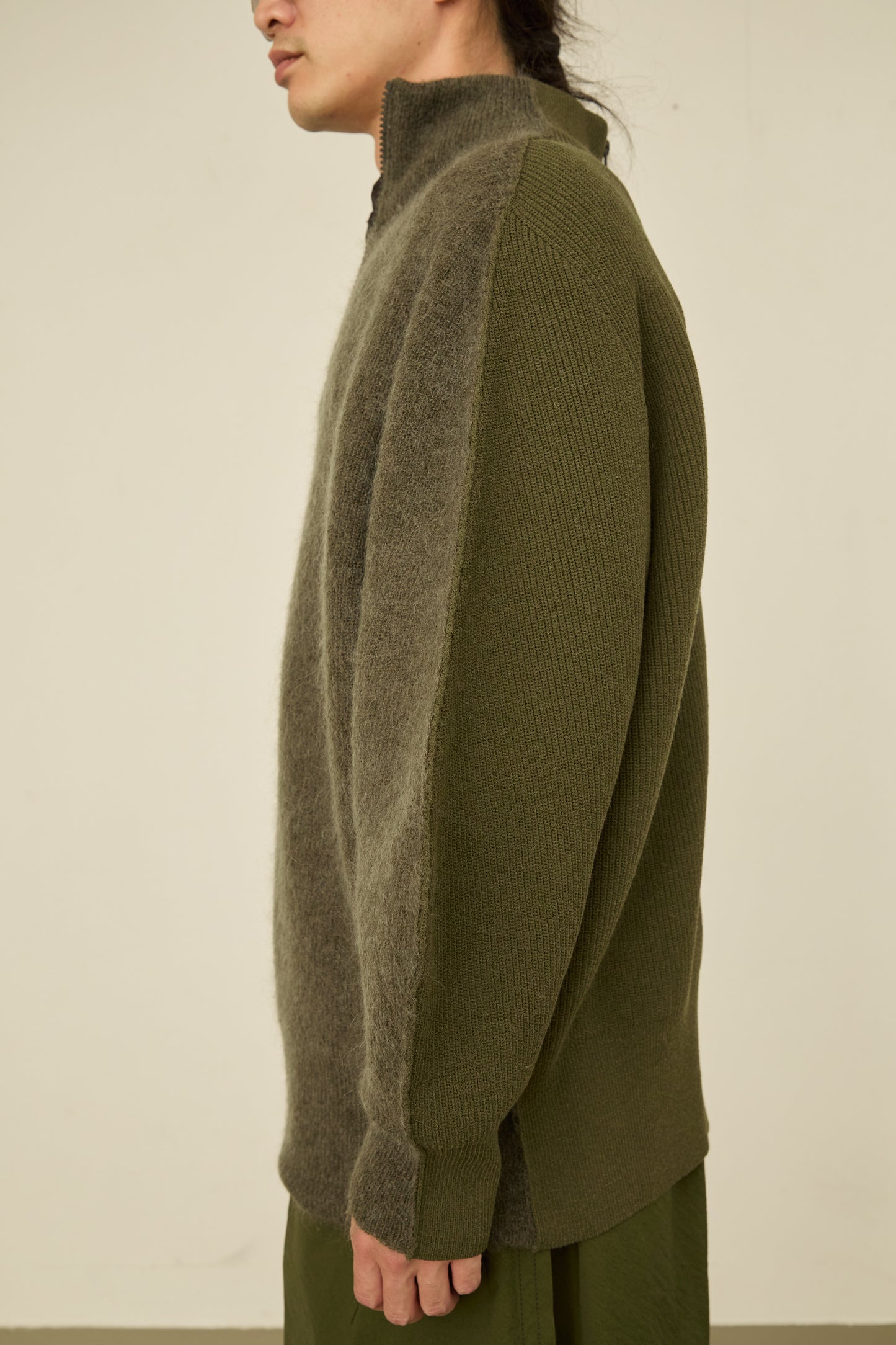 i'm here : " SWITCH " DRIVER`S KNIT : / BLACK