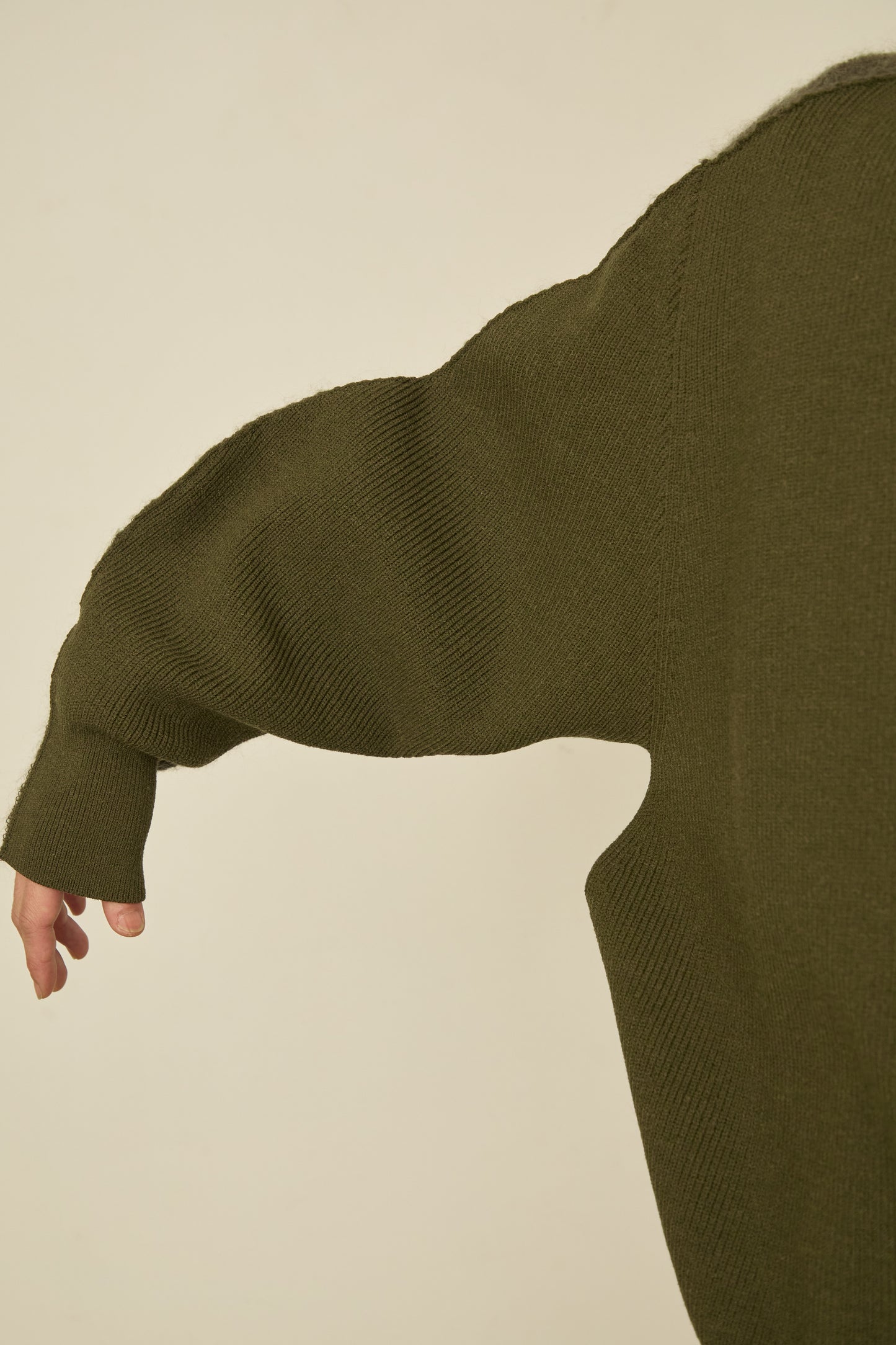 i'm here : " SWITCH " DRIVER`S KNIT : / BROWN