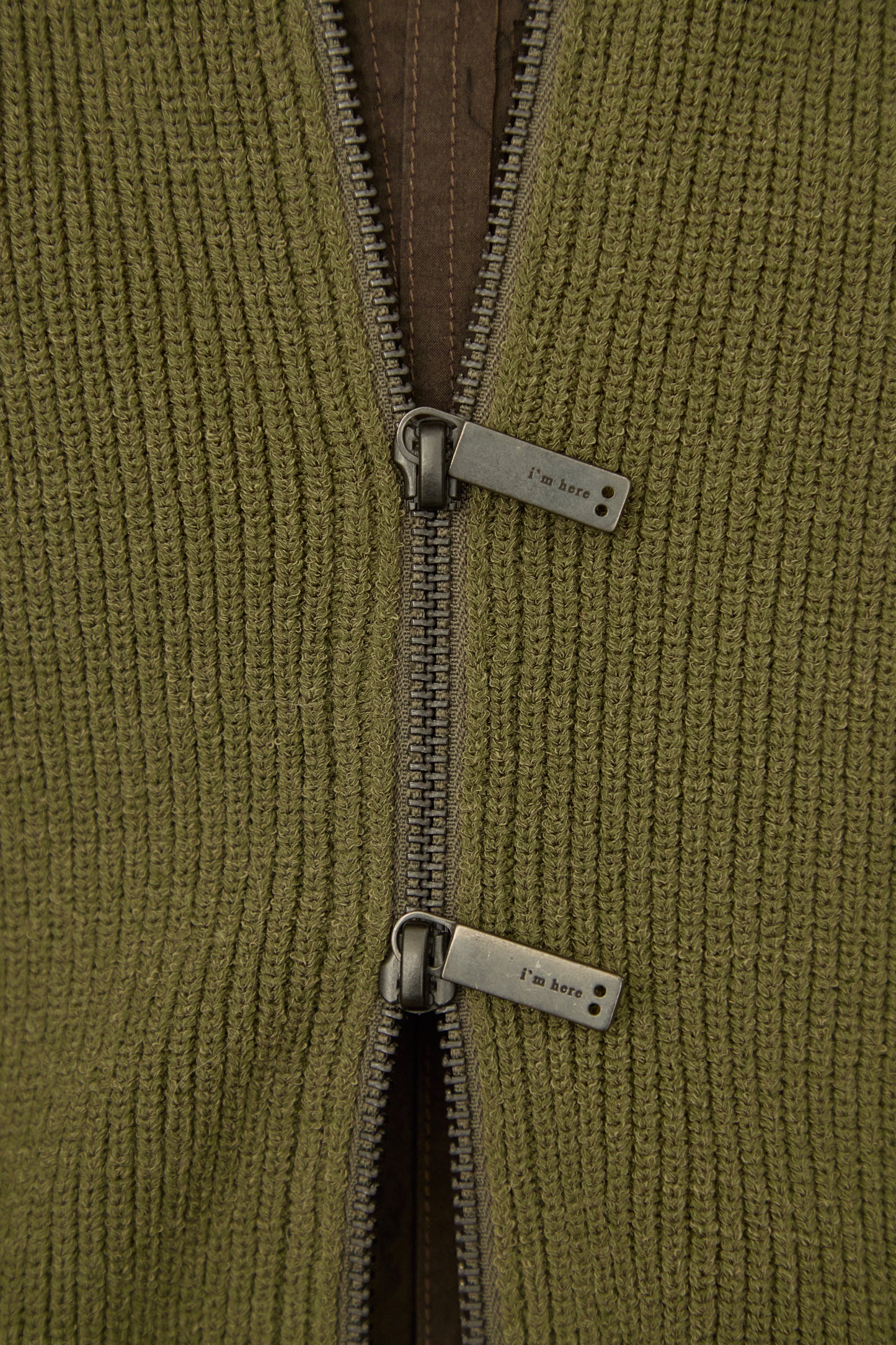 i'm here : " SWITCH " DRIVER`S KNIT : / BLACK