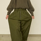 i'm here : " SLIT " PANTS :  / KHAKI