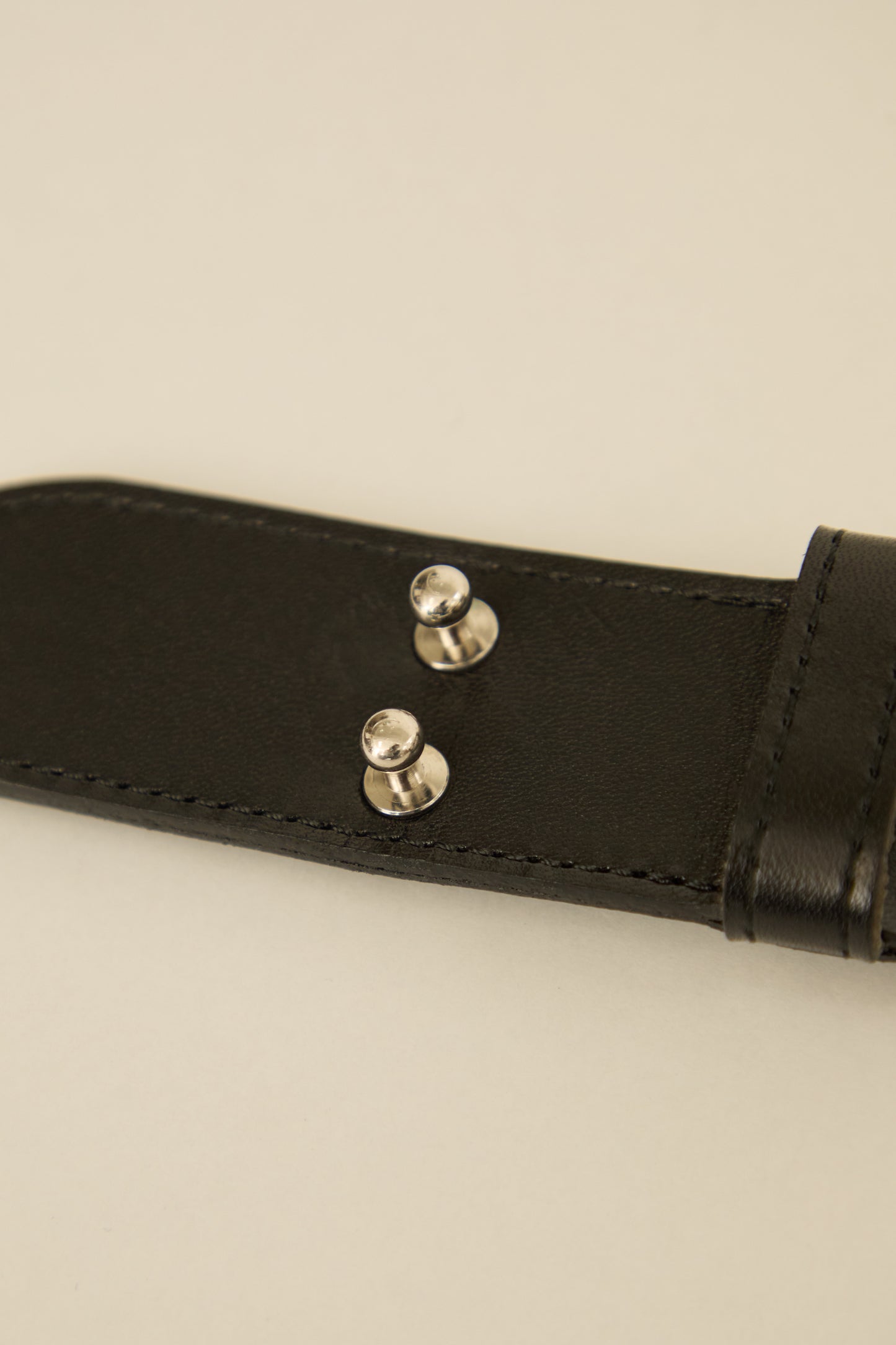 i'm here :  " 2 DOTS " BELT : / BLACK