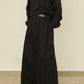 i'm here : " BOX " DENIM PANTS : / BLACK