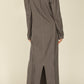 i'm here : " SLIT " JERSEY : ONE PIECE / GRAY