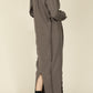 i'm here : " SLIT " JERSEY : ONE PIECE / GRAY