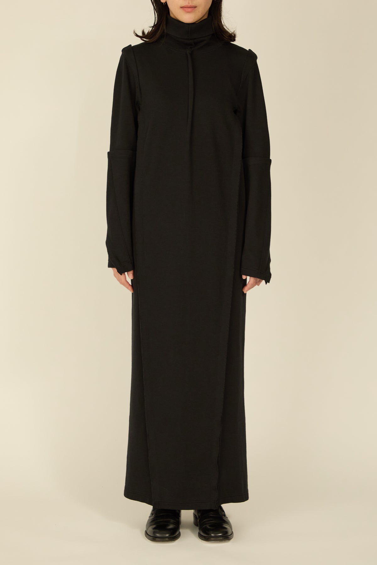 i'm here : " SLIT " JERSEY : ONE PIECE / BLACK