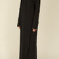 i'm here : " SLIT " JERSEY : ONE PIECE / BLACK
