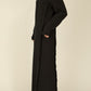 i'm here : " SLIT " JERSEY : ONE PIECE / BLACK