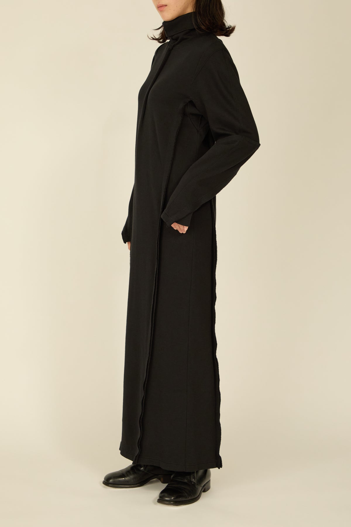 i'm here : " SLIT " JERSEY : ONE PIECE / BLACK