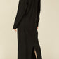 i'm here : " SLIT " JERSEY : ONE PIECE / BLACK