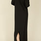 i'm here : " SLIT " JERSEY : ONE PIECE / BLACK